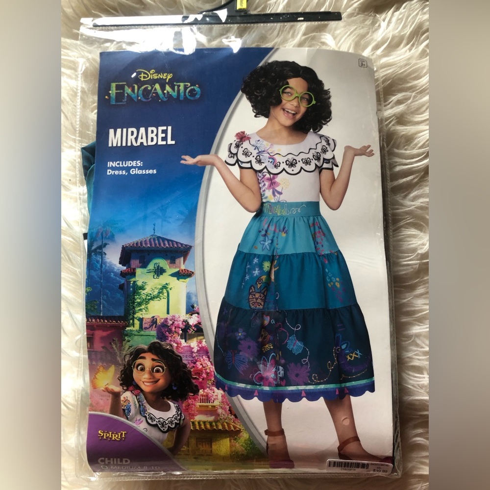 Mirabel Dress Costume - Disney Encanto M 8-10